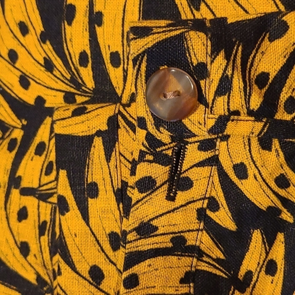 FARM Rio Yellow & Black Floral Print Romper Jumpsuit - Picture 7 of 9